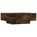 vidaXL Salongbord røkt eik 90x60x31 cm konstruert tre