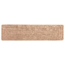  Teppe Runner MARSA Gul 80 x 400 cm Polyester og PVC