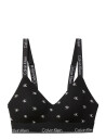 Calvin Klein Lghtly Lined Bralette   Black   M