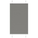  plisségardin antrasitt 75x150 cm Stoff Bredde 74,4 Polyester