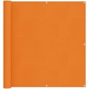  Balkong Skjerm Oransje 110 x 800 cm Oxford Stoff