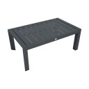 Sofabord HOME4YOU Tomson 116x70x45 cm mørk grå - mørkegrå