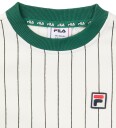 Fila Collegegenser   Lubaco   Egret/Black Striped   Fila   3 4 år (98 104)   Collegegenser   Hvit