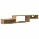 vidaXL Vegghengt TV-skap Veggmontert Artisan eik 150 x 28 x 26 cm