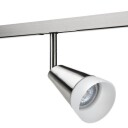 Zip 230V Børstet Stål Glass Spot 6W DimToWarm Dimbar