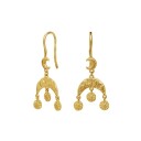 Maanesten Zia Earrings Forgylt Sølv Sterling 925 