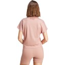 adidas All SZN Cropped T skjorte Dame Lyserosa XL