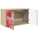 vidaXL Vegghengt TV skap AACHEN 69 x 33 x 40 cm Sonoma eik