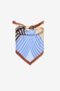 Becksöndergaard Silkeskjerf Graphilia Taby Sia Scarf Flerfarget