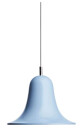 Verner Panton Pantop Taklampe Lys Blå Ø23 cm