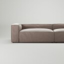 Decotique Grand 4 Seter Sofa Fløyel Dusk Beige