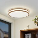 Lindby Emiva LED-taklampe, lysstriper midten