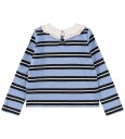 Molo Genser   Rama   Topas Stripe   Molo   10 år (140)   Genser Brun Hvit Lyseblå Svart
