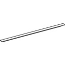 GEBERIT håndtak 737x33x19mm aluminium krom