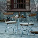 Grythyttan Stålmöbler Bryggeristol Teak/galvanisert Natur
