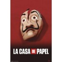 La Casa De Papel Plakat Broken Mask - 91,5 x 61 cm