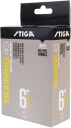 STIGA BordtennisBaller Training ABS 6-pack, Hvit