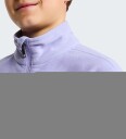 The North Face Teens" Glacier 1/4 Zip Pullover Pale Plum M