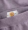 Name It Bukser   Strikk   NbfBrit   Lavender Grå m. Hullmønster   Name It   68   Bukser   bomulLilla   62