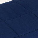 Vidaxl Vektdyne blå 135x200 cm 6 kg stoff