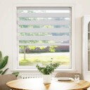  Sebragardin hvit 110x100 cm stoff bredde 105,9 polyester
