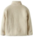 name it Nkfmonica Teddy Jacket - Cream - 116