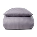 ByBorg Sengetøy - 100 % egyptisk bomull - 200x220 cm - Lavendel - Jacquard vevd sengesett fra By Borg