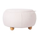 Ottoman/Table HOME4YOU   Hvit