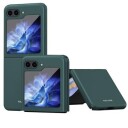 Samsung Galaxy Z Flip5 Gummiert Plastdeksel Grønn