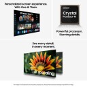 Samsung 50" U7005F 4K UHD Smart TV med HDR og Crystal Processor 4KTU50U7005FKXXC