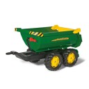 Rolly Toys rollyHalfpipe John Deere Tilhenger m/ tippfunksjon
