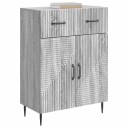  Serviesskap Grå sonoma 66 x 34,5 x 89,5 cm Konstruert tre