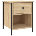  Nattbord sonoma eik 40x42x50 cm konstruert tre