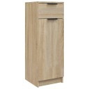 vidaXL Baderomsskap sonoma eik 32x34x90 cm konstruert tre