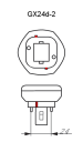 PLT kompaktlysrør 18W 827 Gx24d 2 2 pin 2700K   Unison