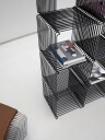 Montana Panton Wire Single hylle 35x35 cm Black