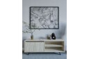 Hazle TV-benk 120 cm - Beige