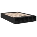  Sengeramme svart 135x190 cm konstruert tre 8721102622410