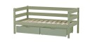 Hoppekids Sengeskuff ECO Comfort 2-pack Pale Green
