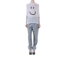 Moschino Dame Topper Hvit S,
