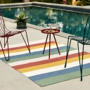 Pappelina Molly Happy teppe 140 x 200 cm
