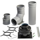 110/160 mm Metalbestos ConneXt kaskadesett BK110 / 4 B