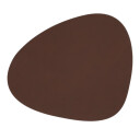 Lind Dna Curve spisebrikke Nupo mørk brun 37x44 cm