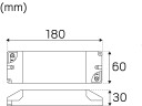 Hide a Lite LED trafo SLT Transformator 24V 75W Belysning