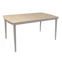 Libo Alnö spisebord 90x150 cm Taupe