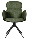 Trend Collection Vidar Spisestol med armlener – Forest Bouclé