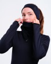 LEVITY Accelerate Brushed Headband Black One Size