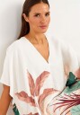 Cellbes Of Sweden Mønstret strandkaftan med knapper
