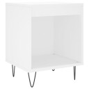  Nattbord 2 stk hvit 40x35x50 cm konstruert tre 8721012111004