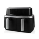 Nedis KAAF320BK Dobbel Airfryer 2 x 4,2 L 2600W med Timer og Digital Display